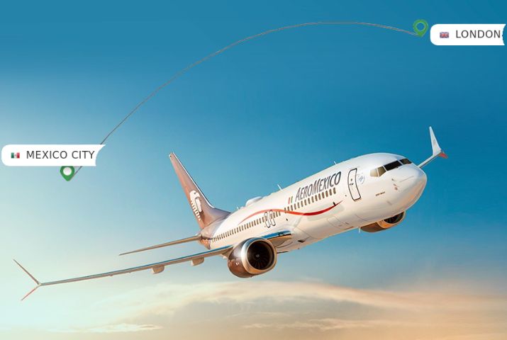 ¿Cómo Reservar un Vuelo de Aeromexico desde Ciudad de México a Londres?